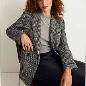 Madewell The Rosedale Blazer in Plaid